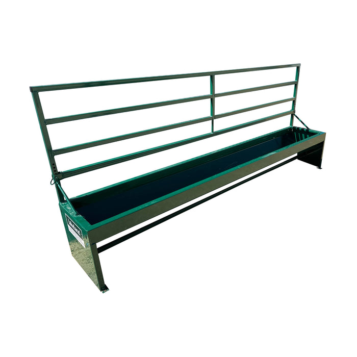 Premium Steel Goat Fence Line Feeder for Efficient Feeding and Easy Cleaning