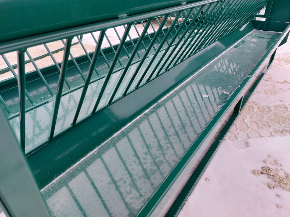 Sheep Hay Feeder with walk-through design for safe and convenient feeding