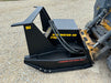 Close-up of Stinger Decimator skid steer disc mulcher blades and cutting disc – built with premium materials for long-lasting durability.