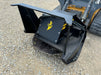 Heavy-duty Stinger skid steer disc mulcher grinding stumps and branches – built for demanding clearing, landscaping, and mulching projects.