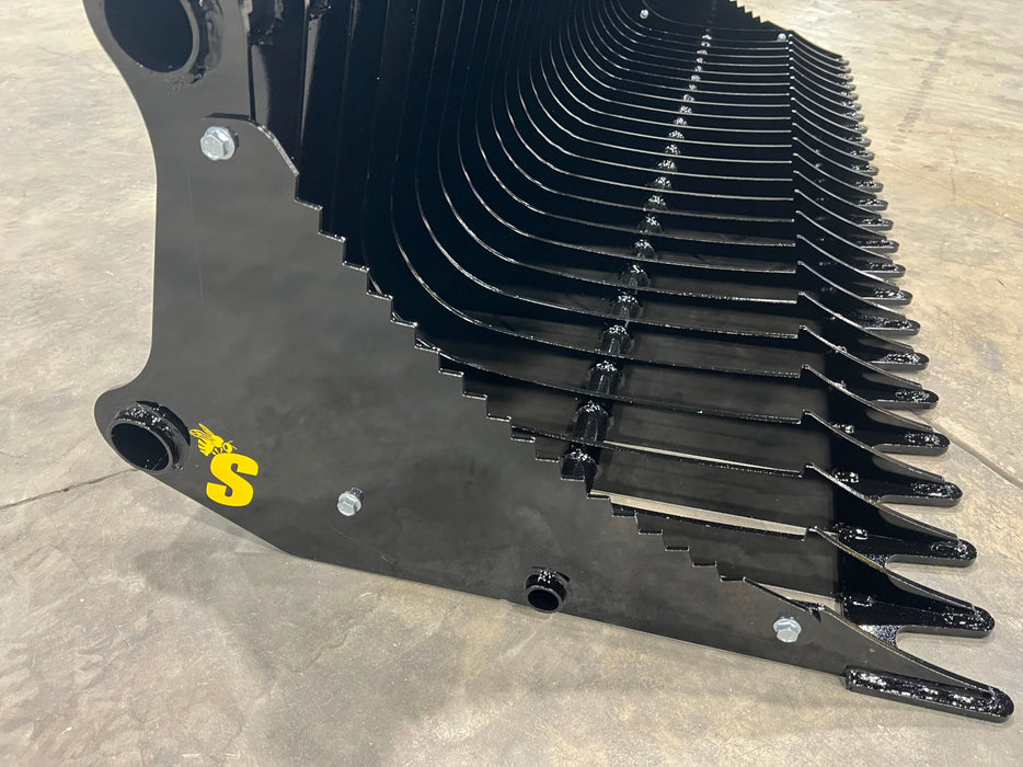 Compact Rock Bucket – Heavy-Duty Rock Bucket Attachment for Compact Machines