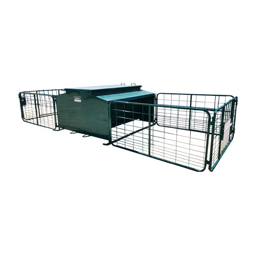 Double-Sided Sheep Creep Feeder by Lakeland for Efficient Lamb and Kid Feeding