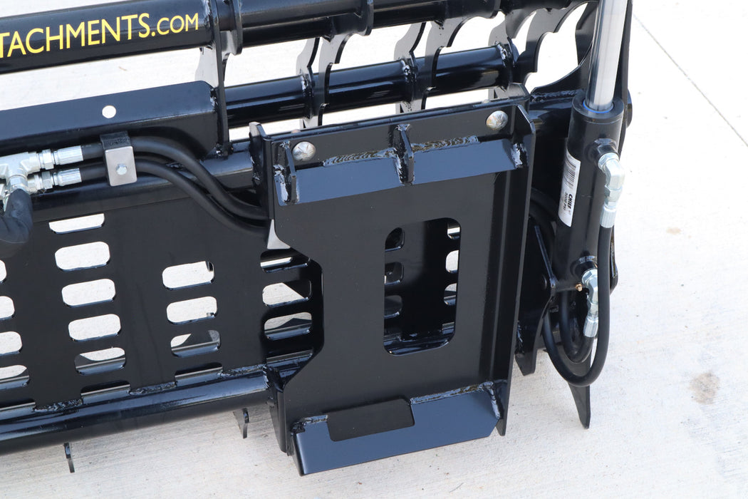 Compact Tractor Grapple Bucket | Heavy-Duty Clam Grapple by Stinger