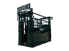 Portable cattle squeeze chute from Lakeland designed for safe livestock restraint and stress-free cattle handling