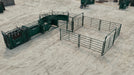Heavy-duty Cattle Handling System by Lakeland – E2000 model with adjustable alley and crowd tub for smooth cattle flow