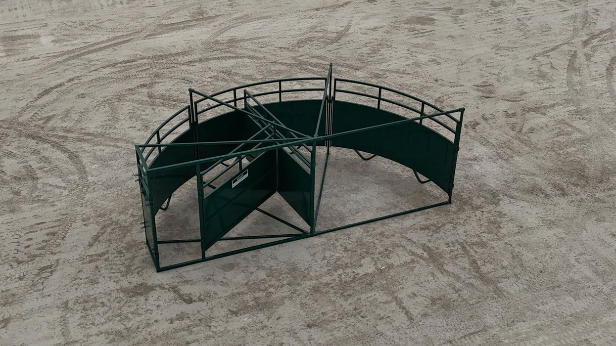 Durable steel Cattle Crowding Tub by Lakeland engineered for efficient cattle flow and safety