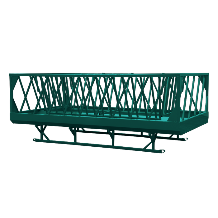 Lakeland 7′ x 13′ BaleMaster Cattle Hay Feeder – heavy-duty steel feeder designed for efficient, waste-free cattle feeding