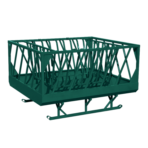 Lakeland 7′ x 8′ BaleMaster Round Bale Feeder – durable Cattle Hay Feeder built for efficient feeding and reduced hay waste