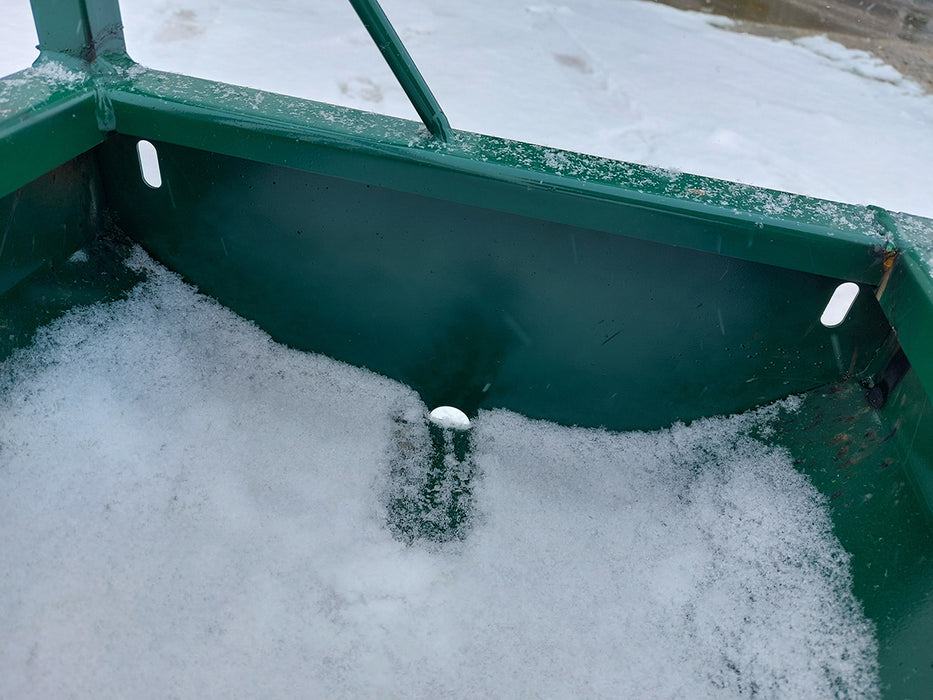 Weather-Resistant Sheep Fence Line Feeder Ideal for Outdoor Ranch Conditions