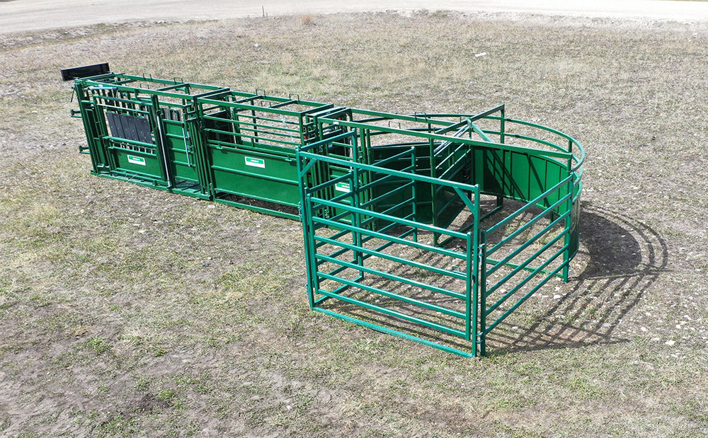 Portable Cattle Handling System – C1000-P model by Lakeland featuring sturdy frame and easy transport setup