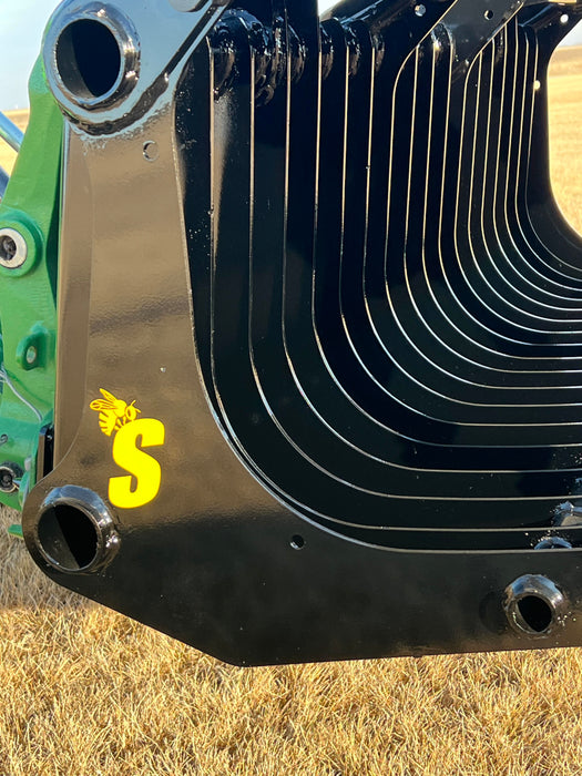 Compact Rock Grapple Bucket for Skid Steers – Heavy-Duty Attachment