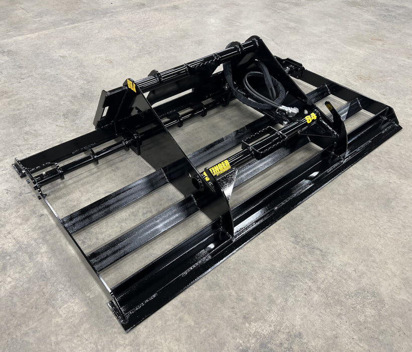 Stinger skid steer land plane leveling gravel driveway – heavy-duty attachment designed for smooth grading and surface preparation.
