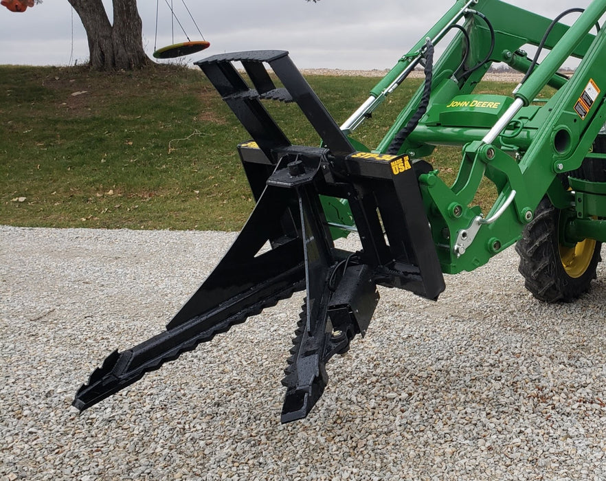 Stinger Heavy-Duty Skid Steer Tree Puller Attachment (STP)