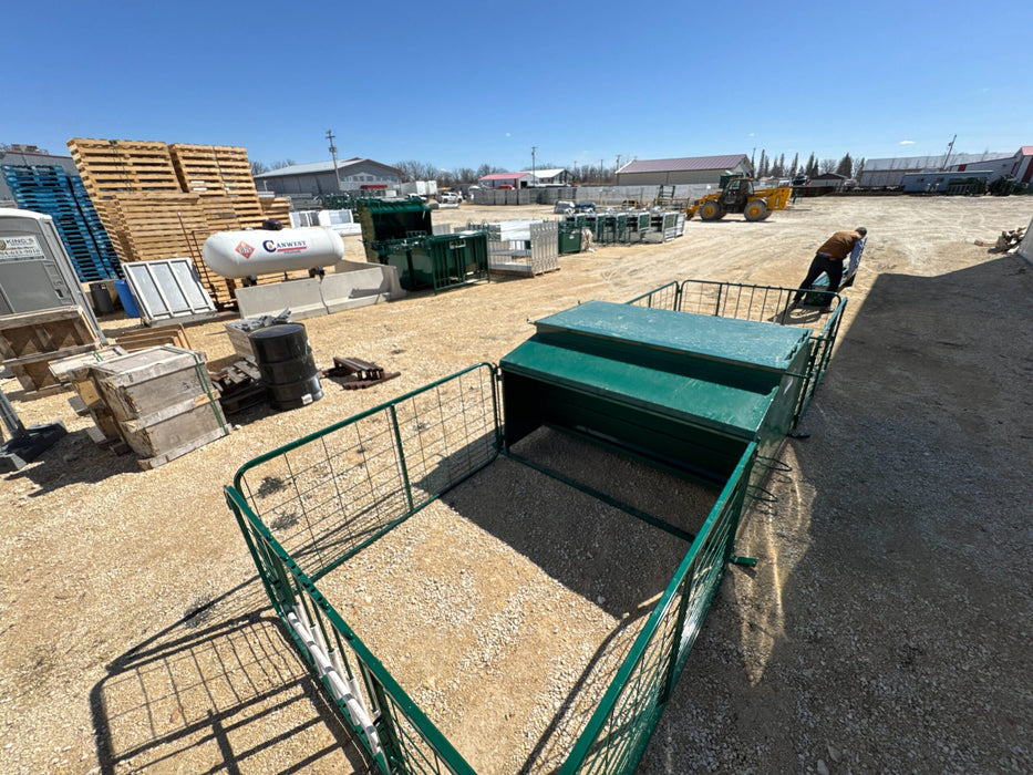 Premium Goat Creep Feeder with Safe Rounded Edges and Stable Base