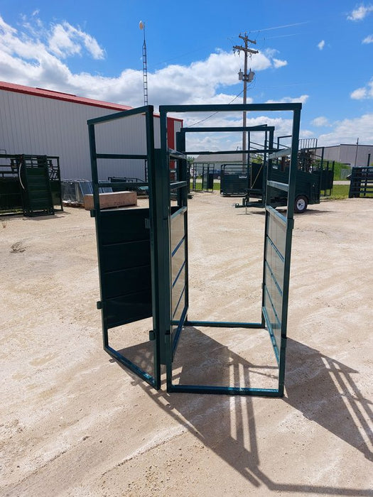 Heavy-duty steel Cattle Sorting Gate by Lakeland designed for smooth cattle flow in handling systems