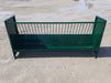 Goat Fence Line Feeder with Deep Feed Bunk for Efficient Hay Distribution