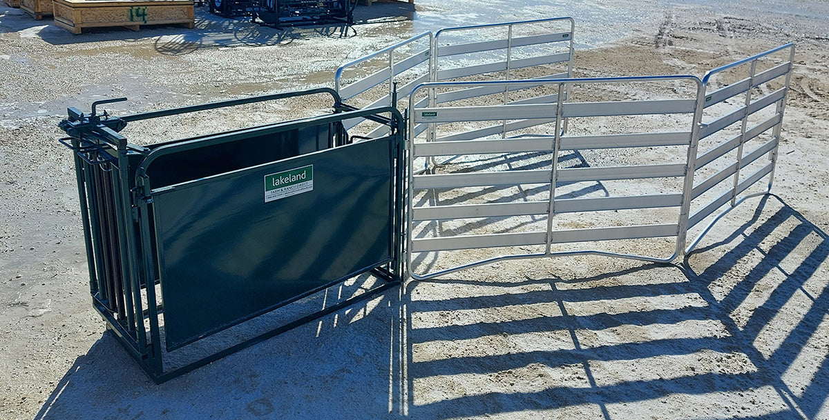 Complete Sheep Handling System for Goats and Sheep with Portable, Easy-to-Use Design