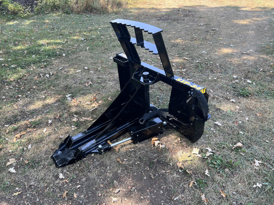 Stinger Heavy-Duty Skid Steer Tree Puller Attachment (STP)