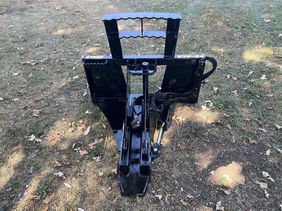 Stinger Heavy-Duty Skid Steer Tree Puller Attachment (STP)