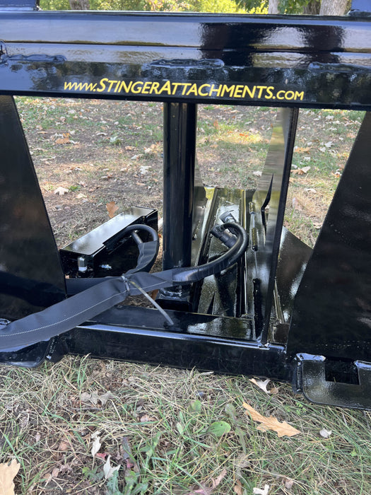 Stinger Heavy-Duty Skid Steer Tree Puller Attachment (STP)