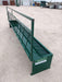 Heavy-Duty Goat Fence Line Feeder with Slanted Bars for Safe and Easy Access