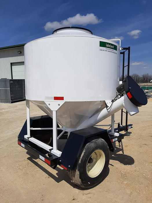 Mobile 95 Bushel Portable Feed Bin – dependable, high-volume feeder for livestock and cattle operations