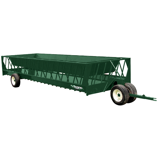 Portable Hay Feeder Wagon by Lakeland – sturdy, easy-to-move feeder for optimal cattle and livestock nutrition