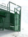 Premium C-Series cattle loading chute featuring adjustable floor height for safe and efficient cattle handling