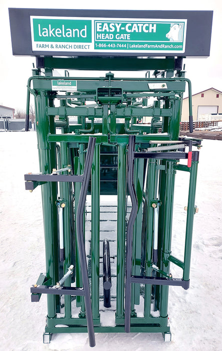 Lakeland Cattle Squeeze Chute built for long-lasting durability and safe animal management