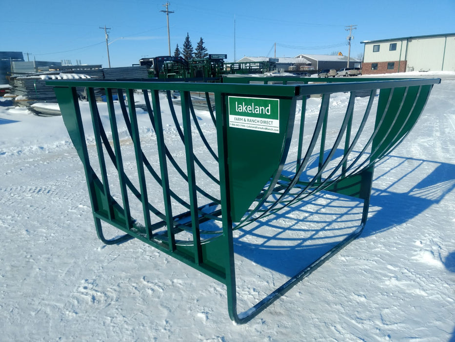 Heavy-Duty Sheep Hay Feeder with Basket Design for Efficient Hay Feeding