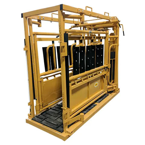 Chute Rack Cattle Chute | Sioux Steel Squeeze Chute – No Palp Cage by Sioux Steel ...