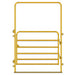 Sioux Steel Heavy-Duty Livestock Panels connected in a strong, stable configuration for safe cattle and horse enclosures