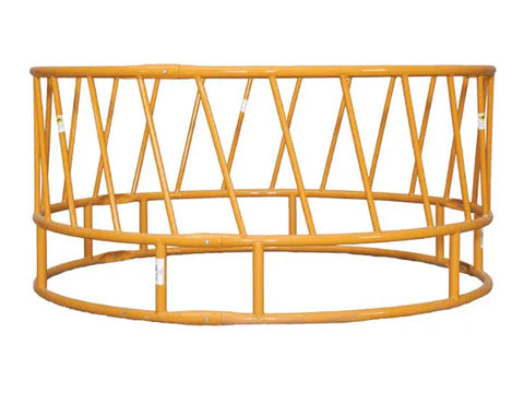 Sioux Steel calf hay feeder designed for young livestock, providing safe and efficient feeding with durable steel construction.