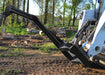 Loflin Boom Attachment for Skid Steer loaders, designed for lifting trees, beams, and materials with precision and extended reach.