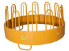 Sioux Steel Heavy-Duty Horse Hay Feeder designed for large round bales, offering safe and efficient feeding for horses.