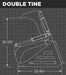 Durable steel Bucket Grapple by Loflin featuring reinforced tines and wide opening for powerful material handling and land clearing.