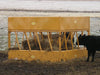 Close-up of Sioux Steel Heavy-Duty Square Hay Feeder showing durable welds and rust-resistant finish for long-term performance.