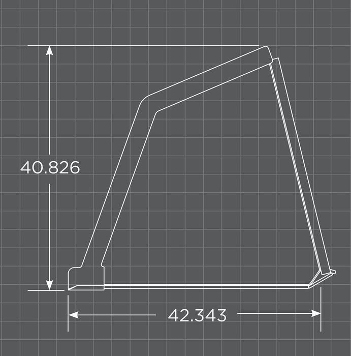 Heavy-duty skid steer bucket by Loflin Fabrication scooping litter and debris – durable attachment built for efficiency and reliability in farm and construction use.