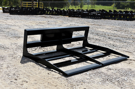 Loflin Mini Skid Steer Land Plane designed for leveling driveways, gravel, and soil with durable steel blades for smooth surfaces.